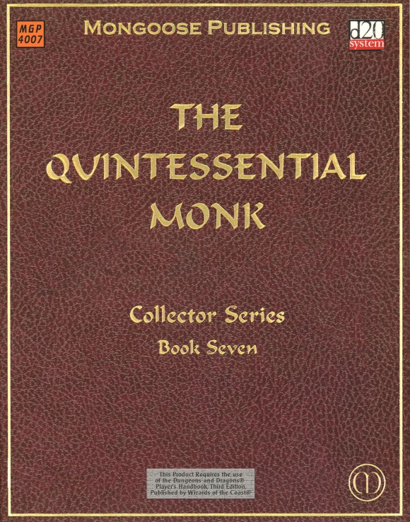 3e-mgp-qc07 mgp4007 - The Quintessential Monk